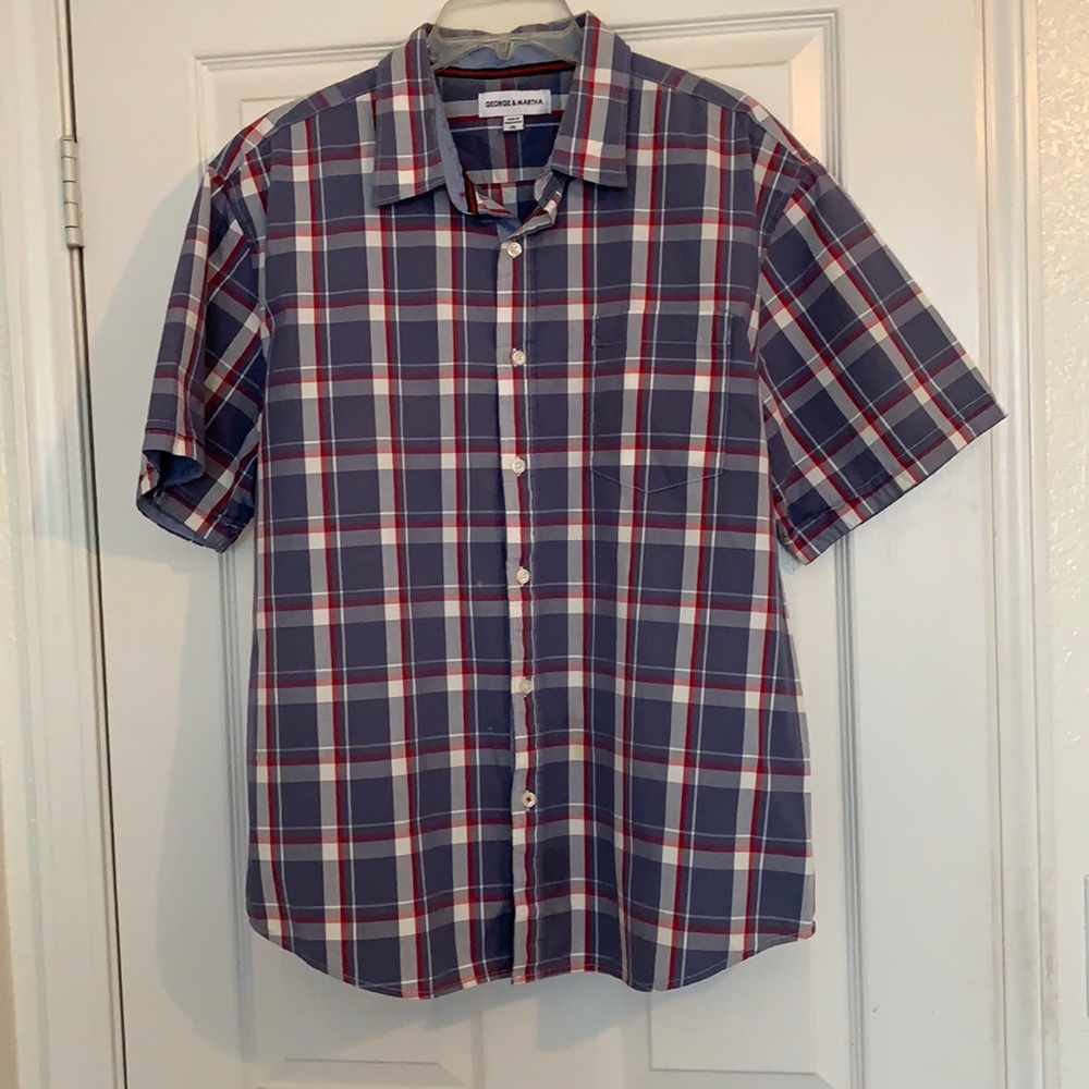 George & Martha short sleeve button down